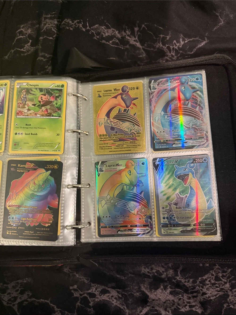 Full Pokemon Binder - Over $1500 Spent in Total Collection